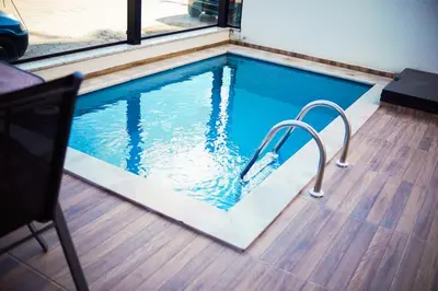 A piscina em ou perto de Praia de Palmas Cobertura Alto Padrão 200m do Mar - 0199