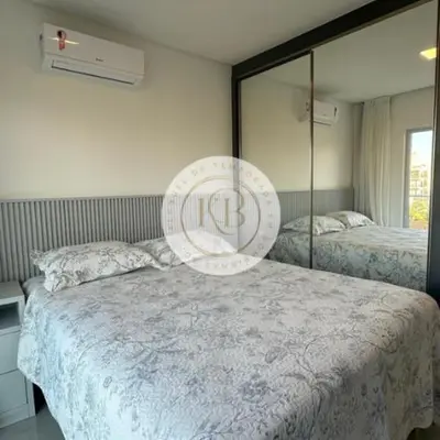 Uma cama ou camas num quarto em Residencial Lorenzzo