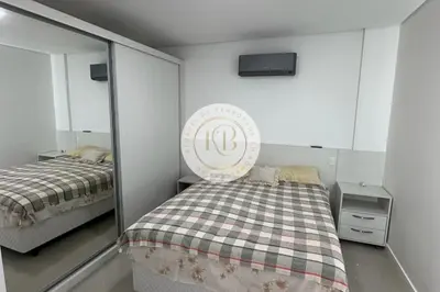 Uma cama ou camas num quarto em Residencial Quebec