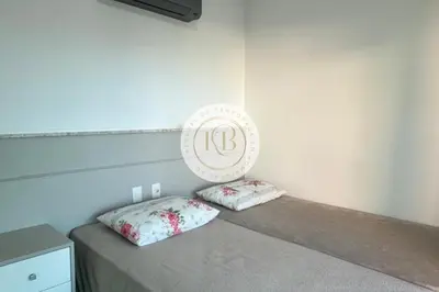 Uma cama ou camas num quarto em Residencial Quebec