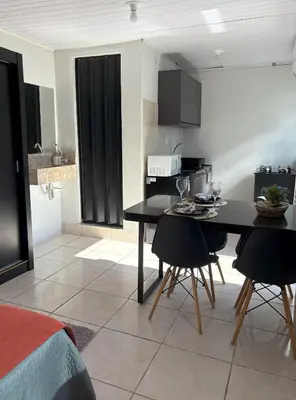 A planta de Loft casal no Centro - Praia a Pé