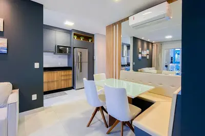 A cozinha ou kitchenette de Praia de Palmas, 500m, Conforto e Praticidade, 0178