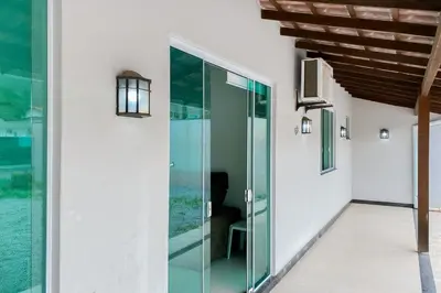 A planta de Casa 400m da Praia de Palmas - 0343
