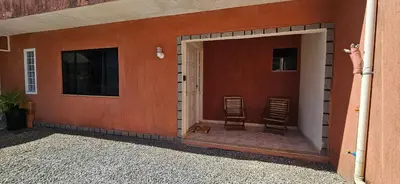 O edifício onde a casa de férias está situado