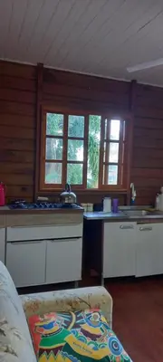 A cozinha ou kitchenette de Casa do canto das ondas