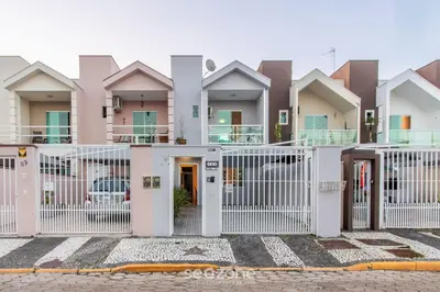 O edifício onde a casa de férias está situado