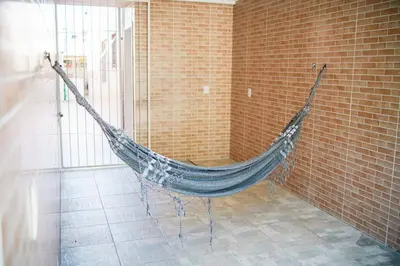 A planta de Praia de Palmas, casa com espaço externo - 0489