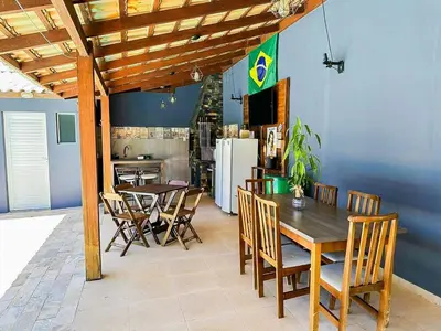 A cozinha ou kitchenette de Casa Vila de Palmas - 0340