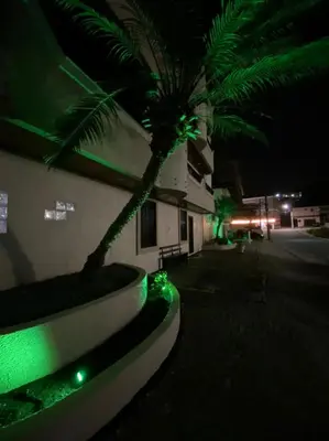 A planta de Apartamento simple e completo a 100mt da praia de Bombas