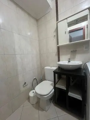Uma casa de banho em Apartamento simple e completo a 100mt da praia de Bombas