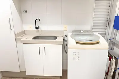 A cozinha ou kitchenette de ASA | Apto 3 Suítes | Amplo | 1 por Andar | 2V