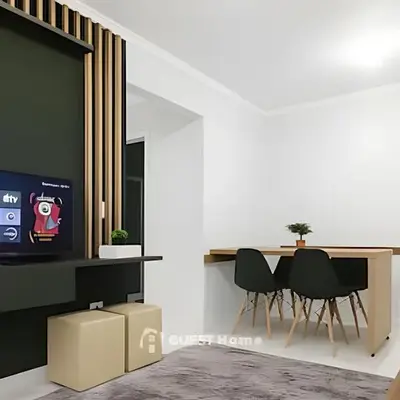 Apartamento 8º andar com Garagem e Churrasqueira
