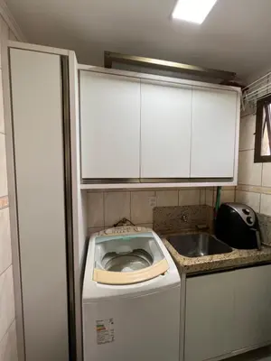A cozinha ou kitchenette de Apartamento de Praia em Itapema