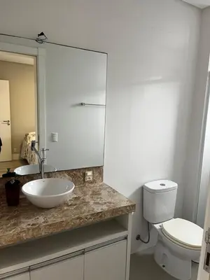 A planta de Apartamento Isabela Meia Praia