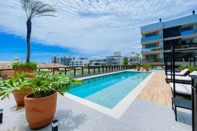 A piscina em ou perto de Apto Novo - 400m da praia de Palmas - 0152