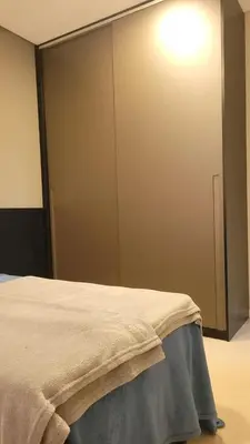 Uma cama ou camas num quarto em Sonhos