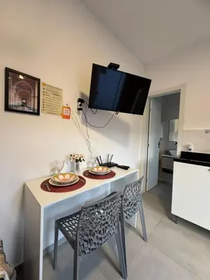 A cozinha ou kitchenette de Apto térreo em Tijucas n 04