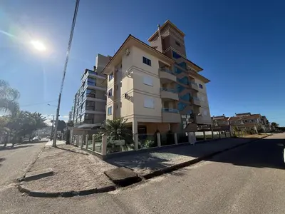 O edifício onde o apartamento está situado