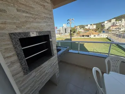 Uma varanda ou terraço em Cód 183 - Ap. aconchegante a 70m do mar