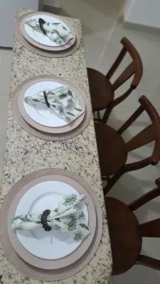 A planta de Apartamento amplo no Paraíso Palmas 450m da praia