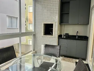 A cozinha ou kitchenette de Piscina no condomínio! Apto em Palmas! VZ01I