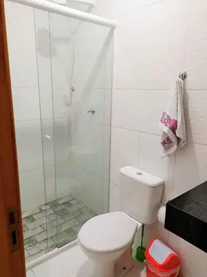 Uma casa de banho em cod 138 Apartment townhouse Bombas Beach