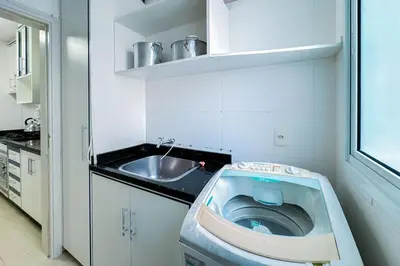 A cozinha ou kitchenette de Praia de Palmas - 400 metros da praia - 0479