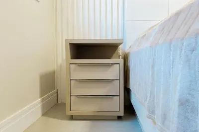Uma cama ou camas num quarto em Praia de Palmas - Imóvel Amplo e novo - 0492