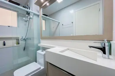 Uma casa de banho em Praia de Palmas - Imóvel Amplo e novo - 0492