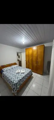 Uma cama ou camas num quarto em Apartamento Varandas 2