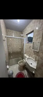 Uma casa de banho em Apartamento Varandas 2