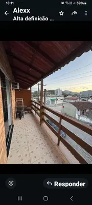 Uma varanda ou terraço em Apartamento Varandas 2