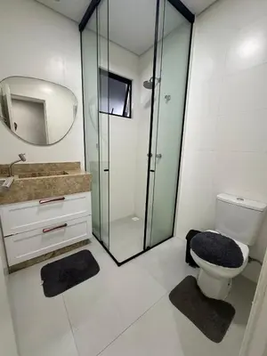 Uma casa de banho em #Duplex vista Mar em Canto Grande -Refugio e Mar