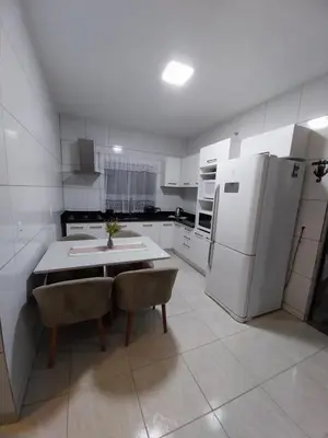 A cozinha ou kitchenette de Casa Morrinhos