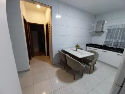 A cozinha ou kitchenette de Casa Morrinhos