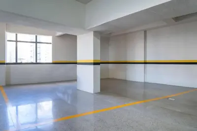 A planta de Apto moderno c/ vista para o mar MA8680