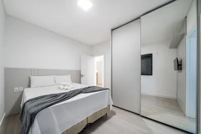 A planta de Apto moderno c/ vista para o mar MA8680