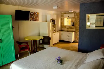 Uma cama ou camas num quarto em Morada Dos Ventos