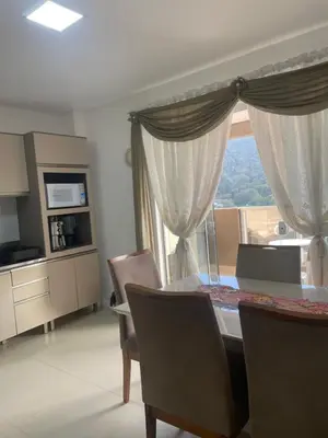 A cozinha ou kitchenette de Apartamento à 370m do mar