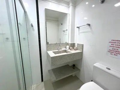 Uma casa de banho em Residencial Solar das Ilhas - Praia de 4 Ilhas/SC