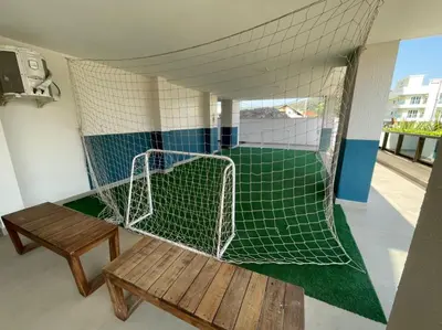 Uma varanda ou terraço em Cód 110 - Apartamento espetacular à 280m do mar