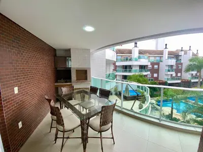 A piscina em ou perto de 128A - Boulevard Bombinhas – até 6 pessoas