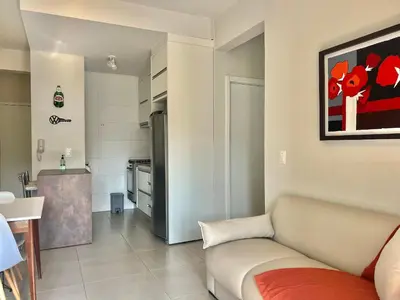 Uma casa de banho em Lindo! Apto na praia de Palmas! YR02I