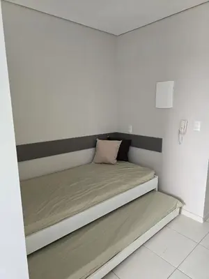 Uma cama ou camas num quarto em Residencial Flórida I