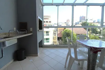 Uma varanda ou terraço em Cobertura Solar das gaivotas