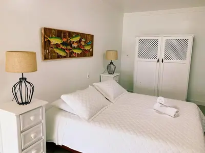 Uma cama ou camas num quarto em Hotel Pousada 7 Mares