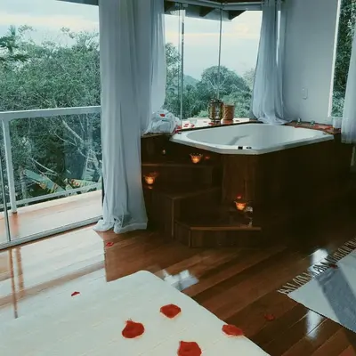 A planta de Hotel Pousada 7 Mares