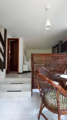 Uma área de estar em Pousada Palmeiras Bombinhas