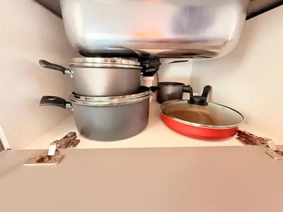 A cozinha ou kitchenette de Studio Luxo • Serra BC & Itapema