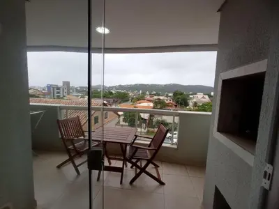 Uma varanda ou terraço em A001- Ed Montreal Apto 304